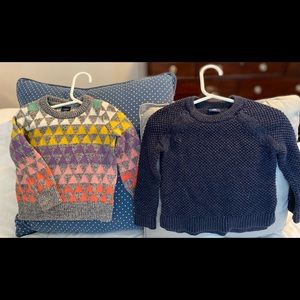 Set of sweaters (GAP) 18-24 mths